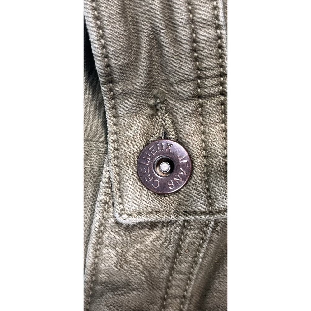 Cruel Western Wear Army Green Jeans Five Pocket 32 Waist 34 Length